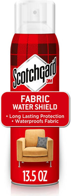 Scotchgard Fabric Water Shield, 13.5 Ounces, Repels Water, Ideal for Couches, Pillows, Furniture, Shoes and More, Long Lasting Protection
