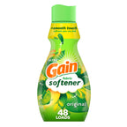 Gain Liquid Fabric Softener, Original Scent, 140 FL OZ LIQ., 190 Loads, Smooth Touch - softness you can feel