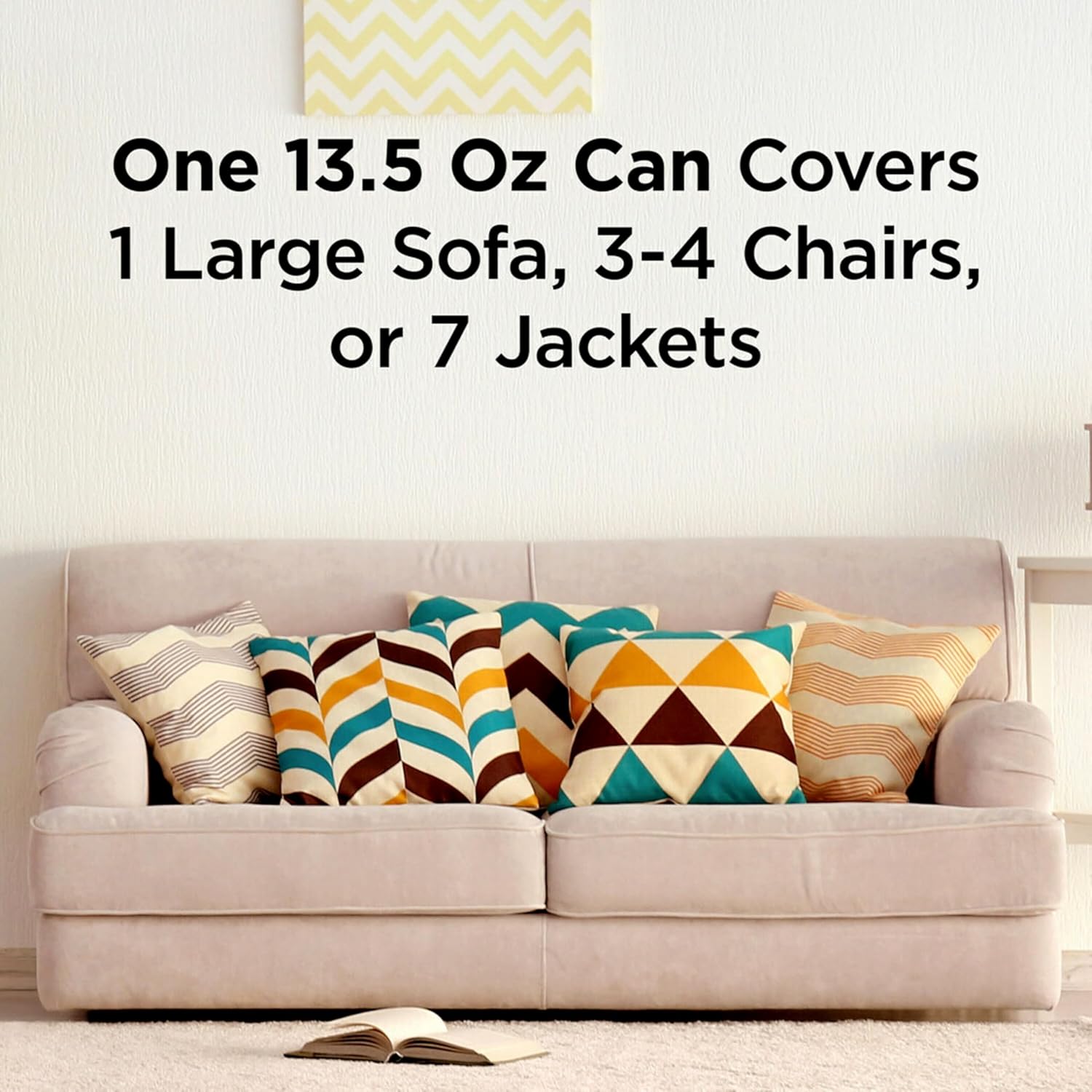 Scotchgard Fabric Water Shield, 13.5 Ounces, Repels Water, Ideal for Couches, Pillows, Furniture, Shoes and More, Long Lasting Protection