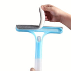 3-in-1 Glass Cleaning Tool for Home Bathroom Mirror and Windows, Water Wiper Squeegee for Shower and Glass Surfaces