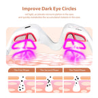 EMS Redlight Eye Massage Eyes Beauty Device Removal Dark Circles Anti-eye Wrinkles Fatigue Relief