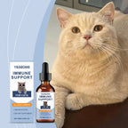 Yegbong 50ml Cat Vitamin Supplement Daily Care to Help Nutrition, Promote Growth, and Support Cat's Recovery, Vitamin Care Drops