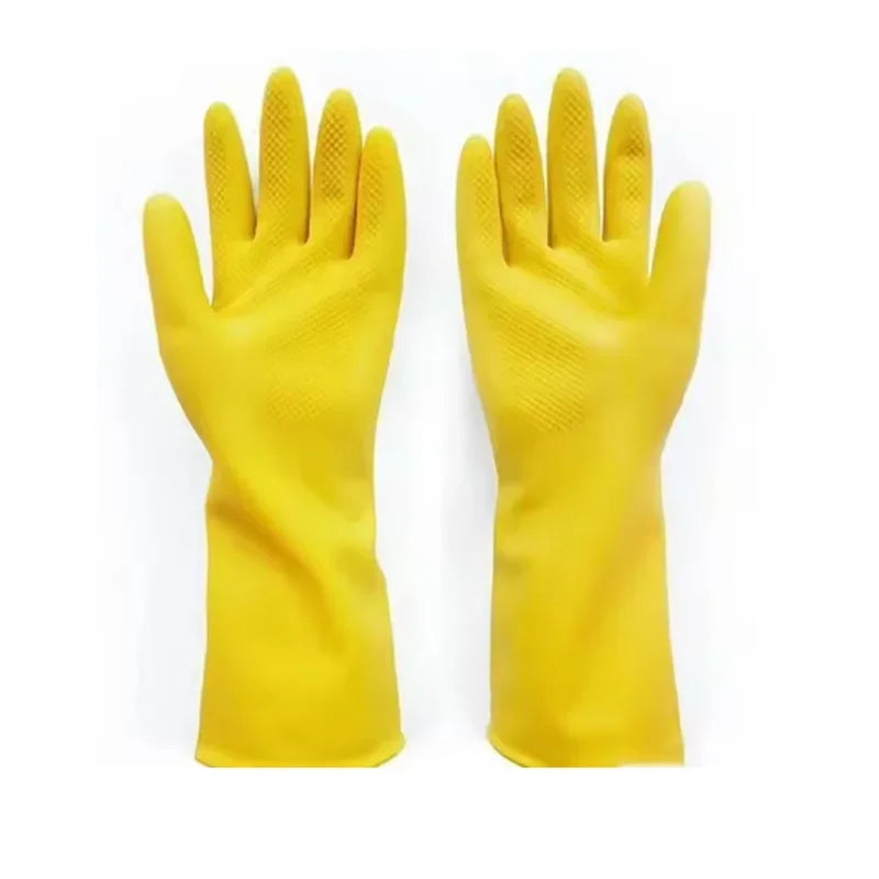 1/3/5/10PCS Heavy Duty Dishwashing Gloves Extra Latex Rubber Kitchen Cleaning Waterproof Wear Resistant Household Work Household