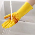 1/3/5/10PCS Heavy Duty Dishwashing Gloves Extra Latex Rubber Kitchen Cleaning Waterproof Wear Resistant Household Work Household