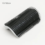 Cat Massage Tool Pet Hair Removal Massage Comb Wall Corner Self Cleaning Rubbing Brush Cats Toys Pet Beauty Supplies