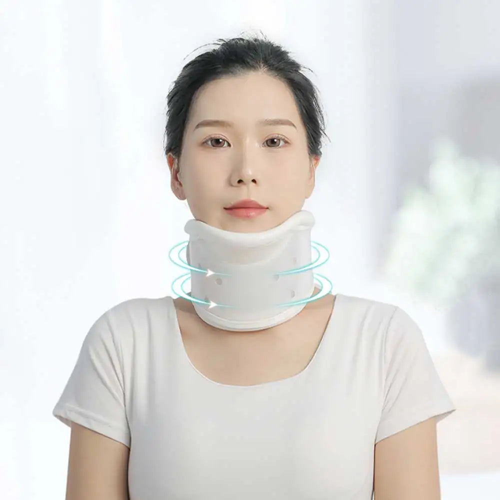 Cervical Neck Brace Collar with Chin Support for Stiff Relief Cervical Collar Correct Neck Support Pain Bone Medical Health Care