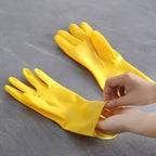1/3/5/10PCS Heavy Duty Dishwashing Gloves Extra Latex Rubber Kitchen Cleaning Waterproof Wear Resistant Household Work Household