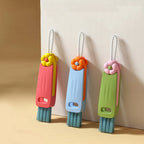 3 In 1 Bottle Brush Window  Brush Multifunctional Wine Glass Cleaner Brush Rotating Cup Lid Brush Kitchen Cleaning Tools